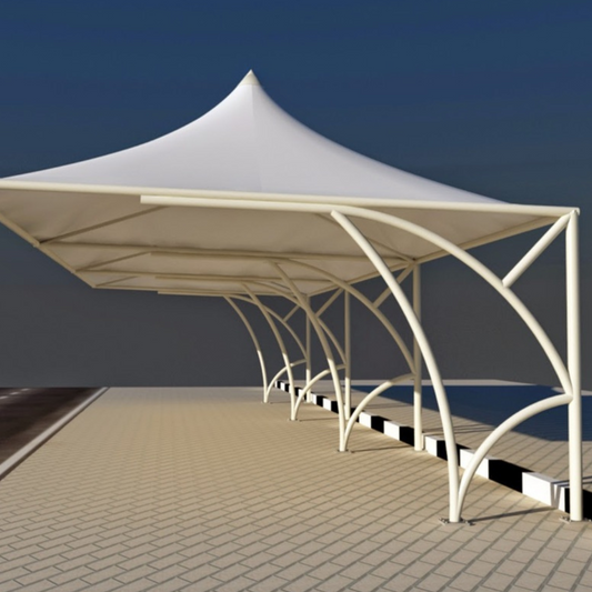 Conical Parking Shades in Dubai