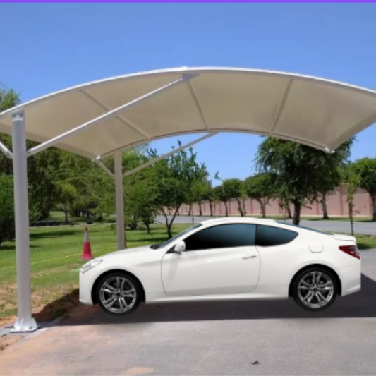 Bottom Support Parking Shades in Dubai